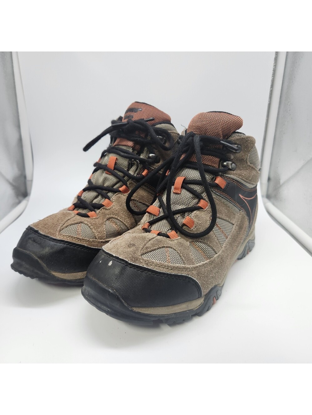 Hi-Tec Altitude Lite WP JR Mid Hiking Boots Youth US 5.5 Brown Waterproof